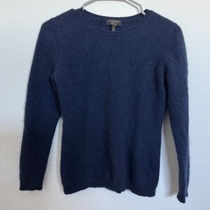 Charter Club cashmere Navy Blue Sweater